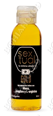 sextual gel lubricante gold maca jengibre y l-arginina